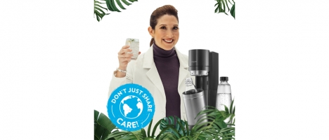 SodaStream will Sprudler aus recyceltem oder pflanzenbasiertem Material herstellen -